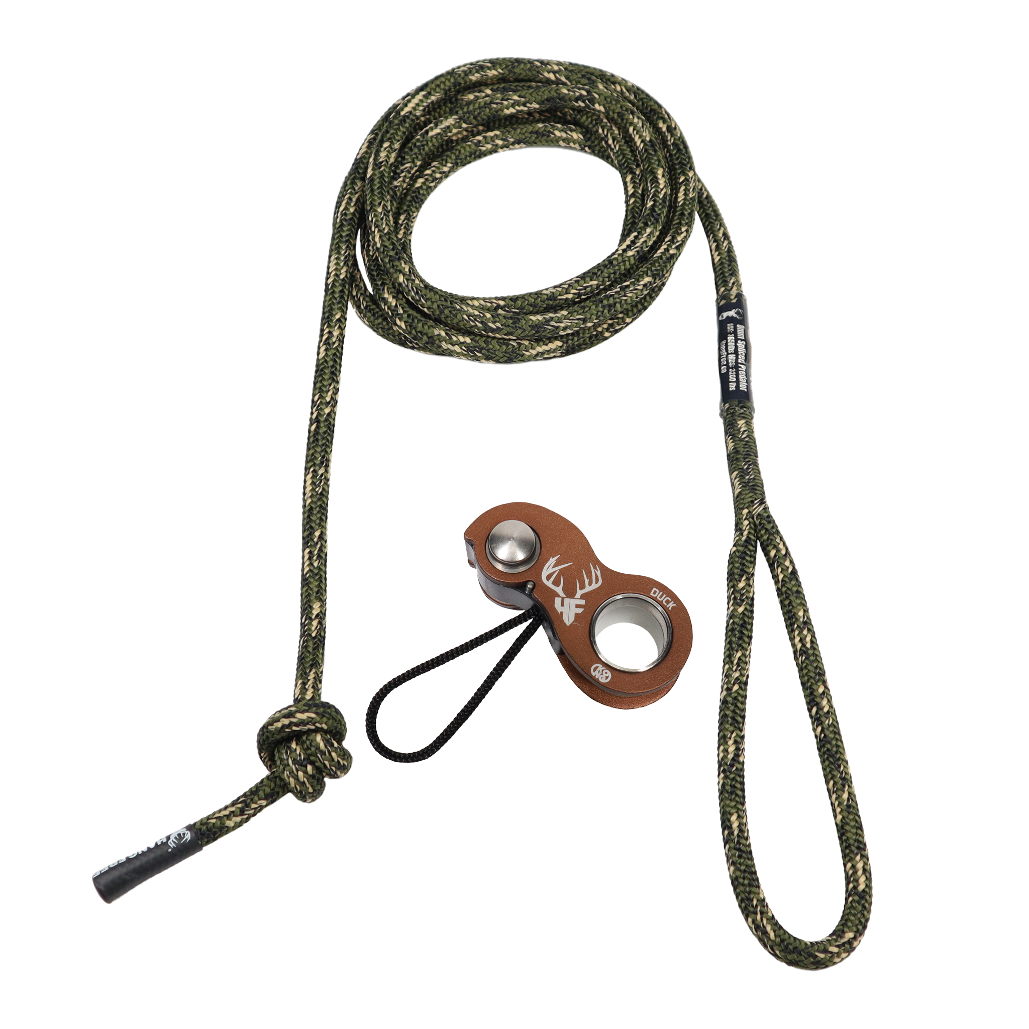 梅 8kg 8mm Predator™ Deluxe Spliced Tree Tethers & Lineman's Belt – Hang