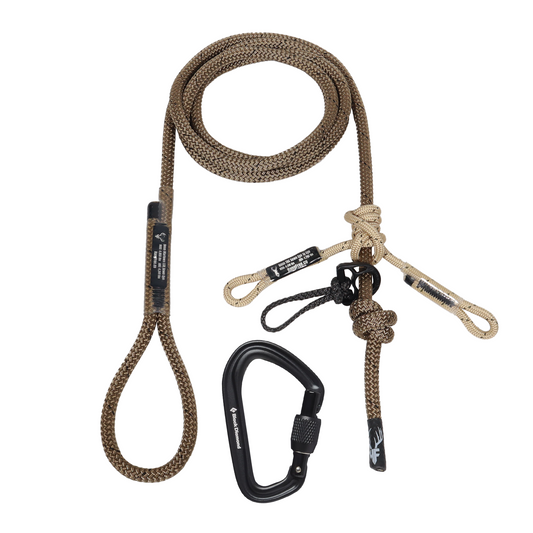 9mm LSK Standard Sewn Tree Tether & Lineman's Belts With Carabiner