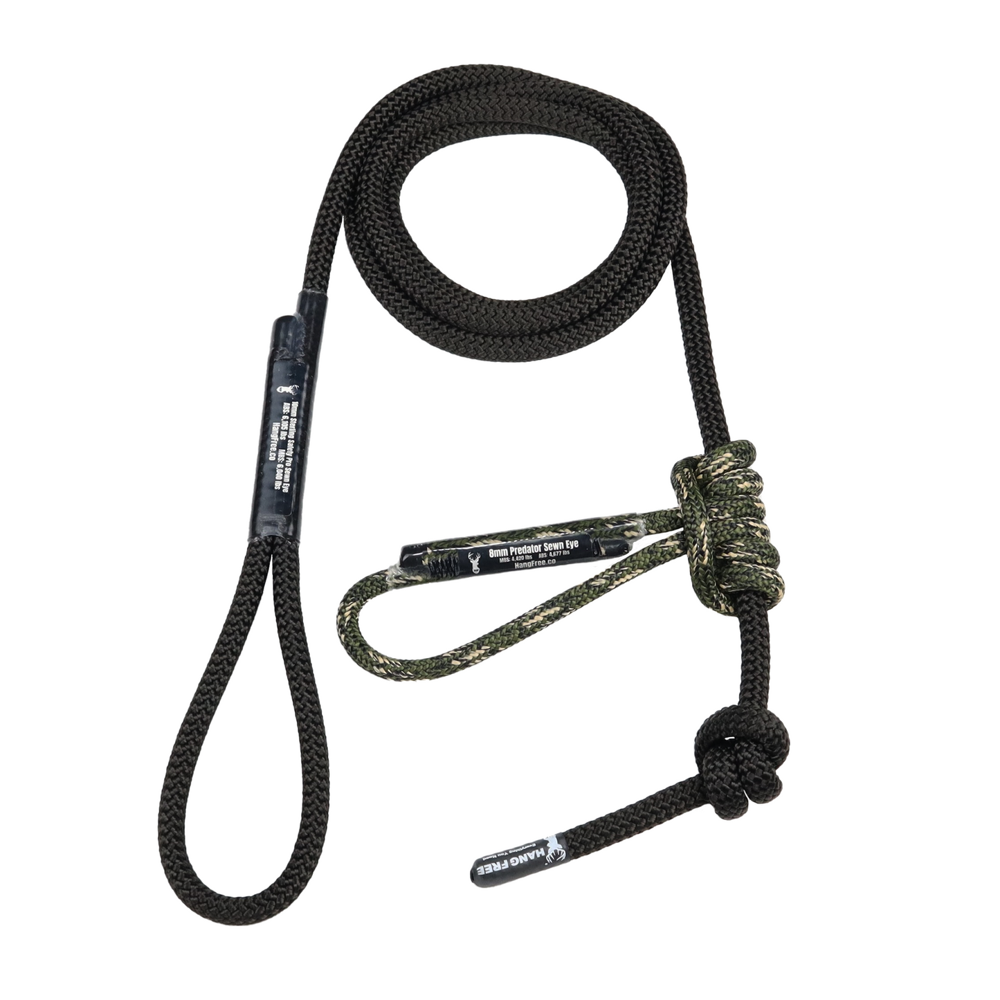 BlackOut Tether with Predator Prusik