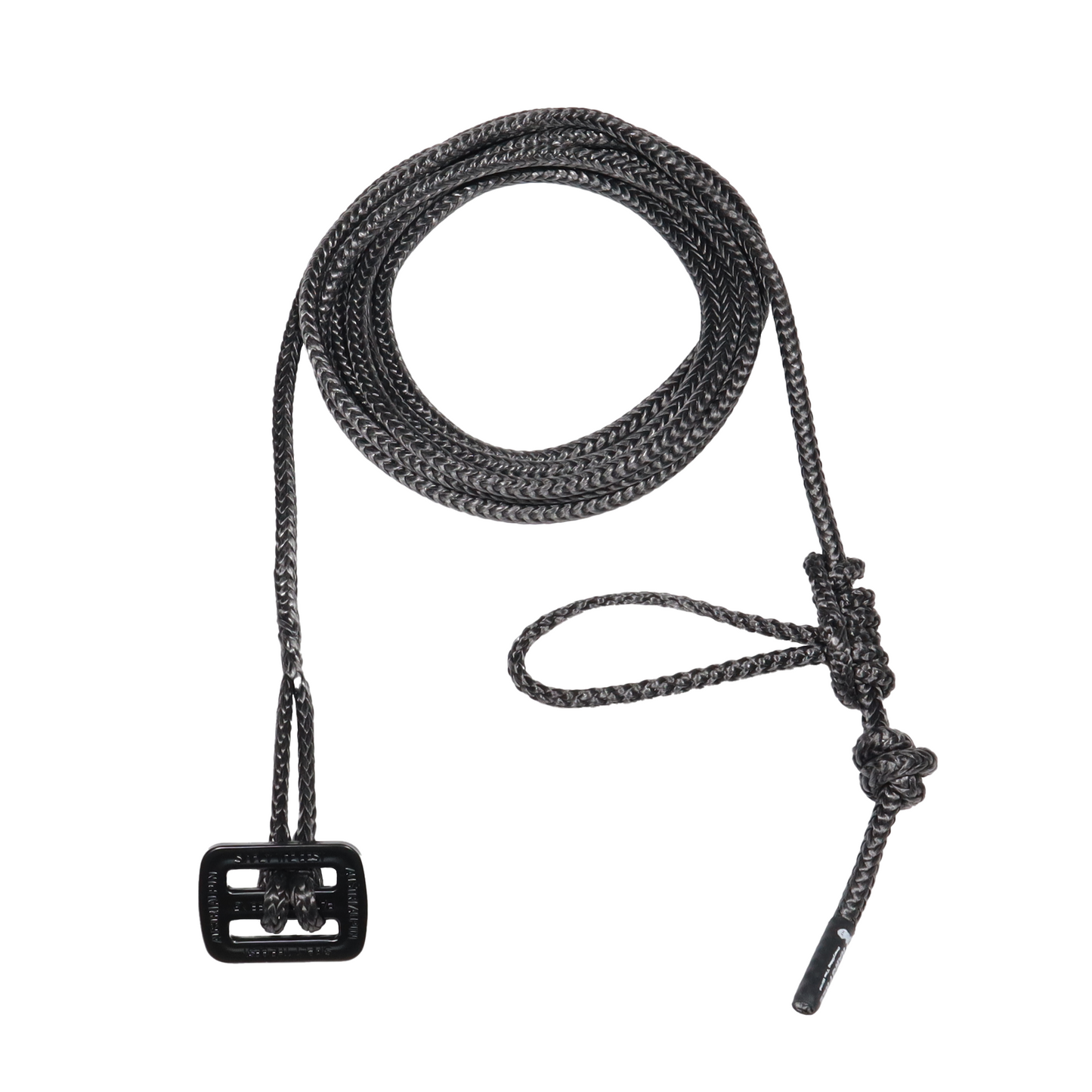 1/8 Full Bury Ring Of Steps Ultimate Stick Attachment with Black Prusik and Tri-Glide Buckle.