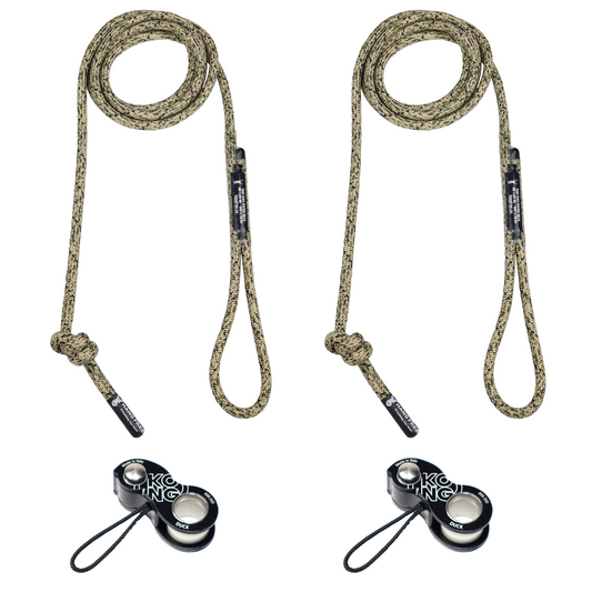 Sewn Deluxe OpLuxe Tether/Lineman's Package with Kongs