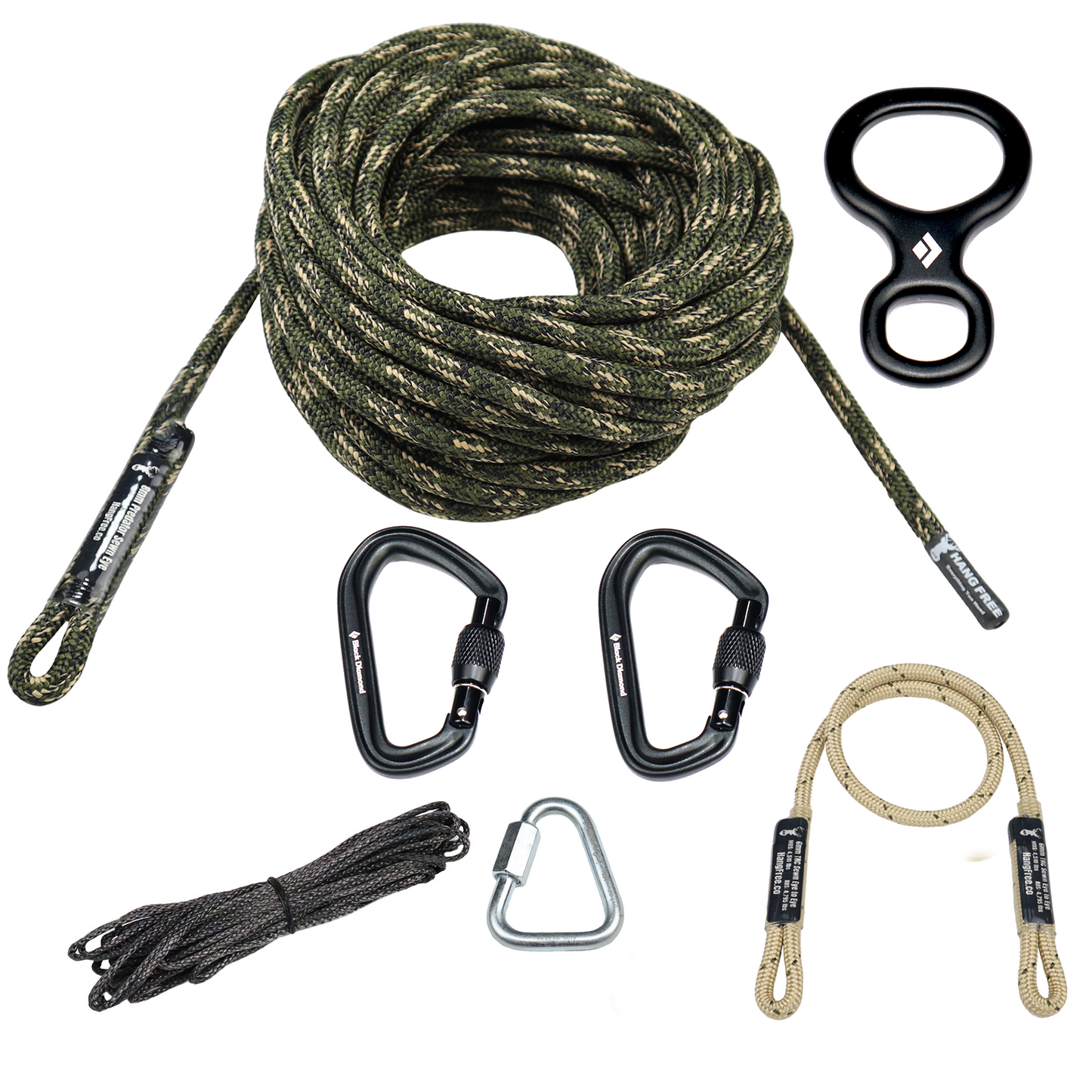 8mm Sewn Predator One Stick Kit in Predator Camo with Triangle Quick Link.