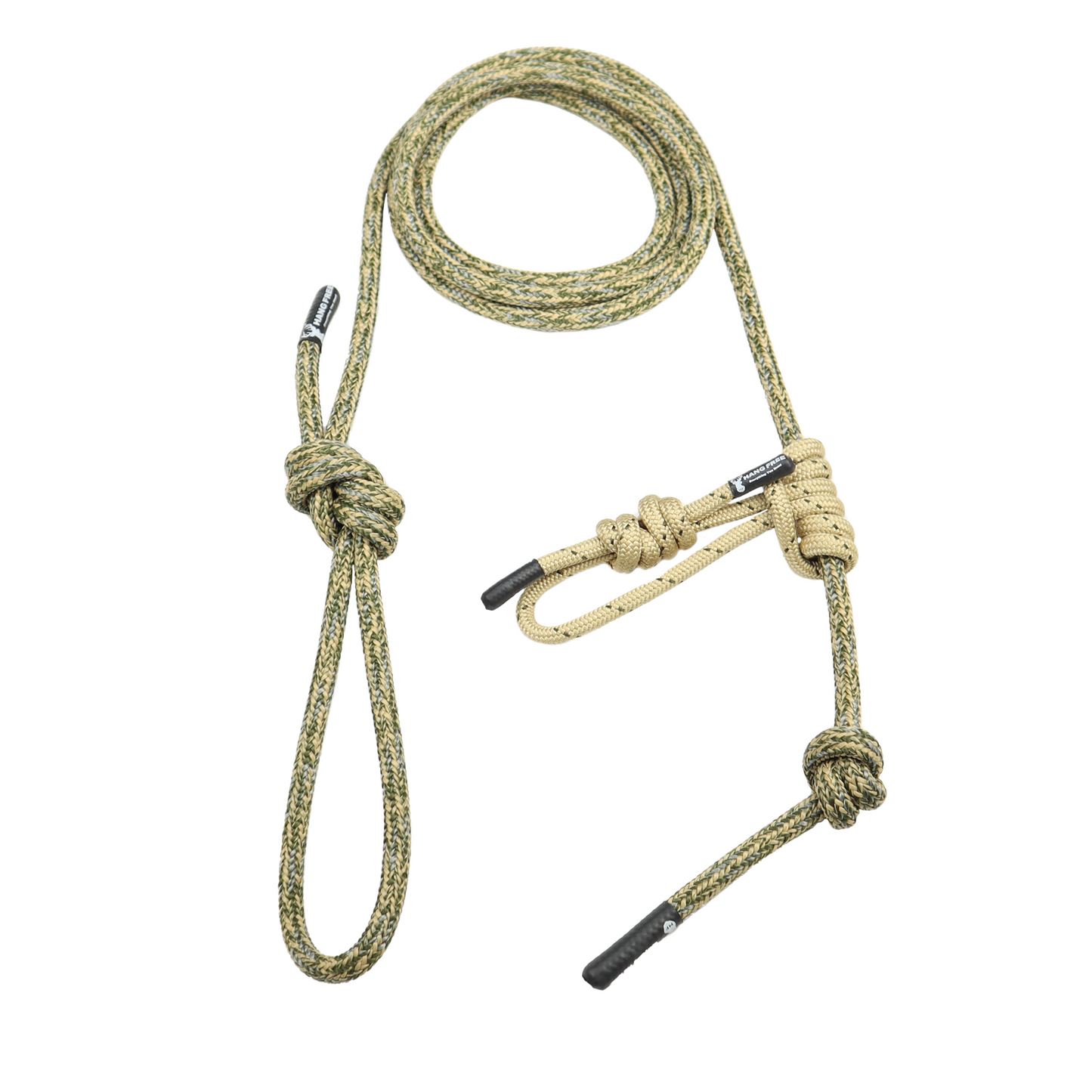 Tied 8mm Predator Tether in Desert Camo