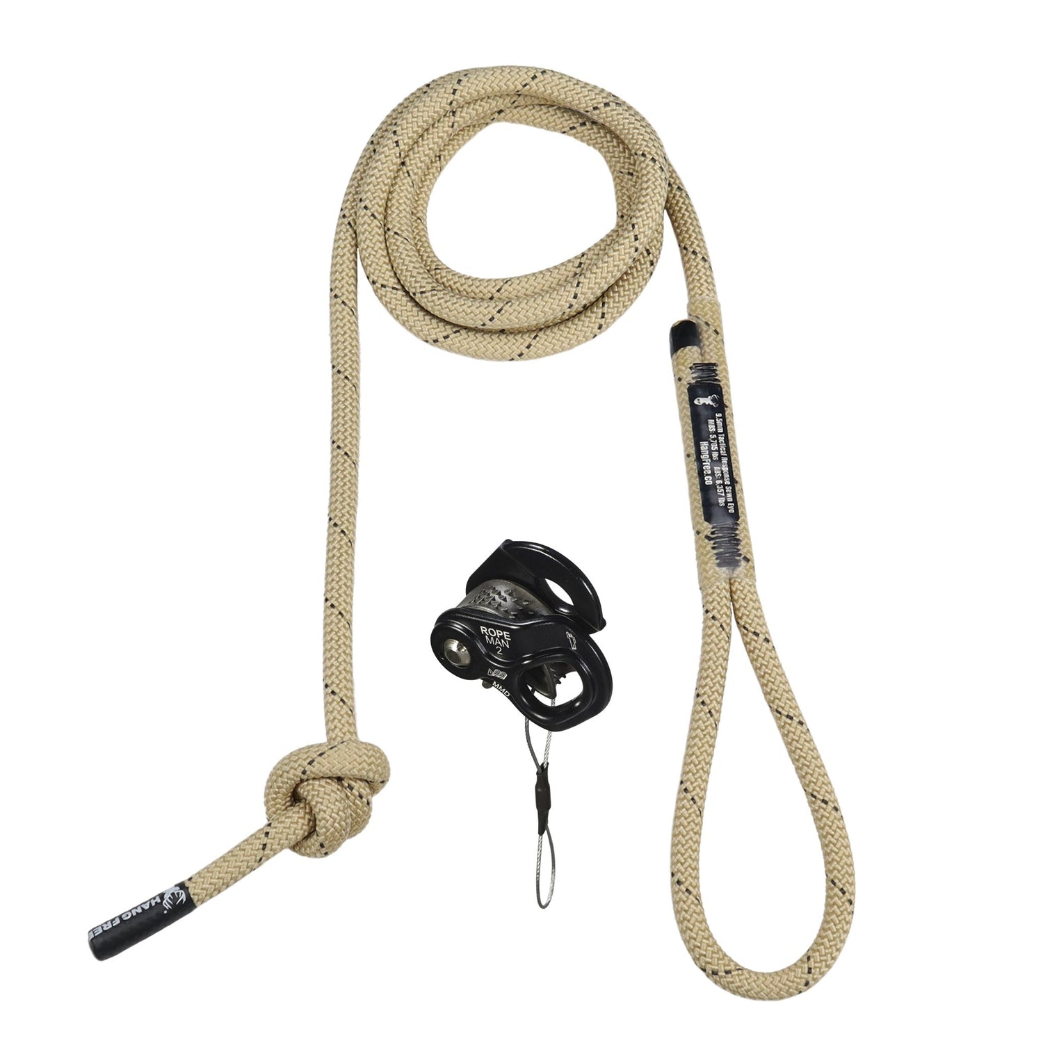 9.5mm Tactical Response Deluxe Tether & Lineman's with Ropeman 2