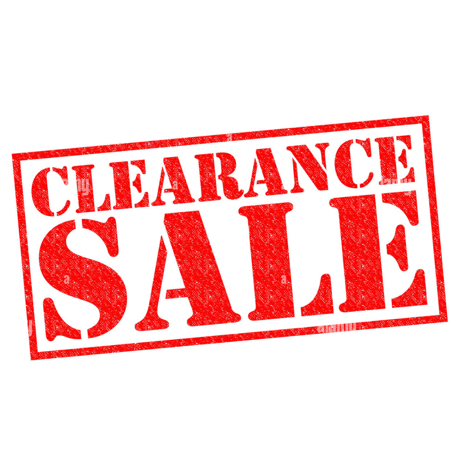 Clearance/Closeout Sale