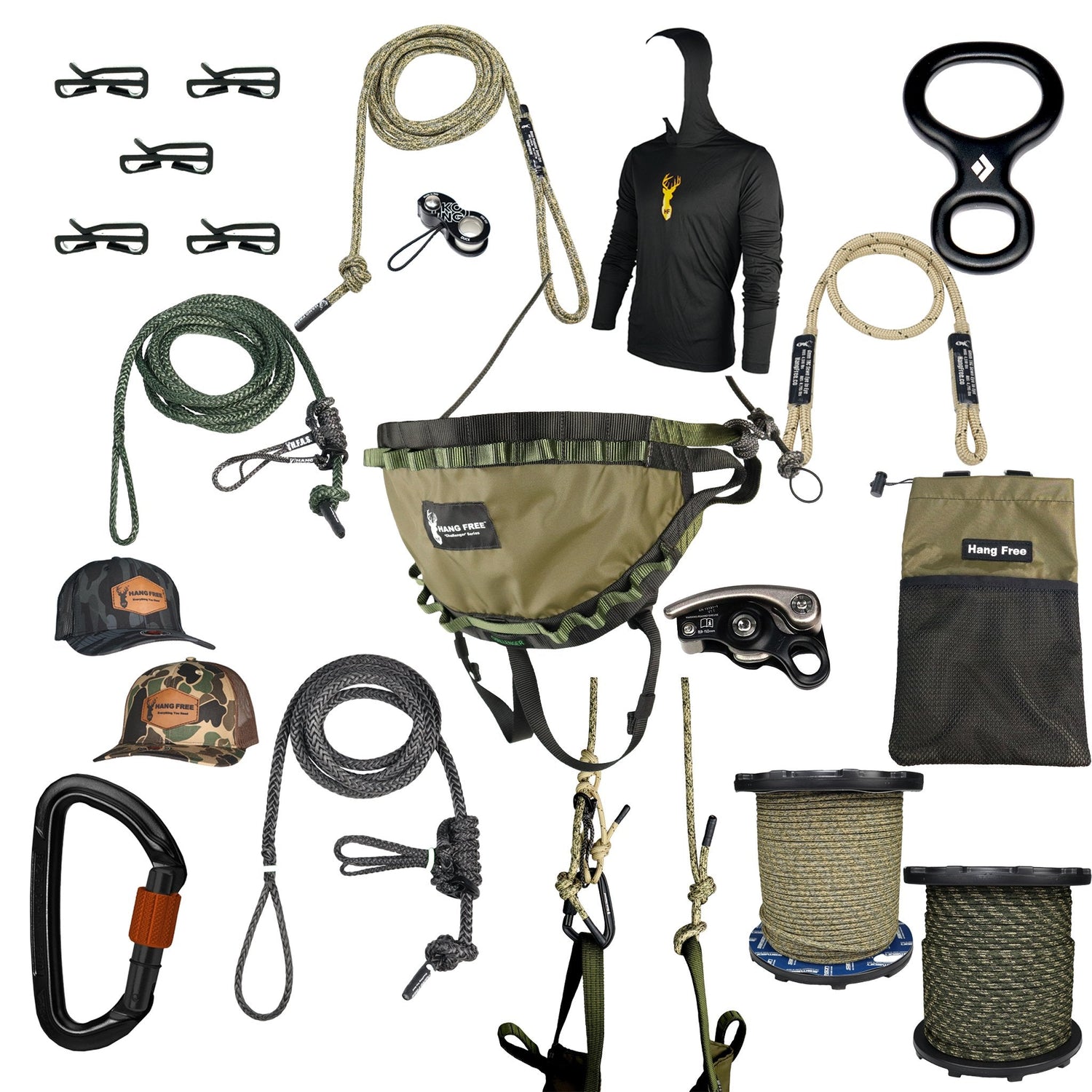 Collection Of Different Hang Free™ Products.