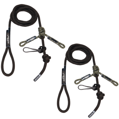 10mm BlackOut Sewn Tree Tether & Lineman's Belt Package.