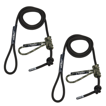 10mm BlackOut Tether & Lineman's Package with Predator Camo Prusik