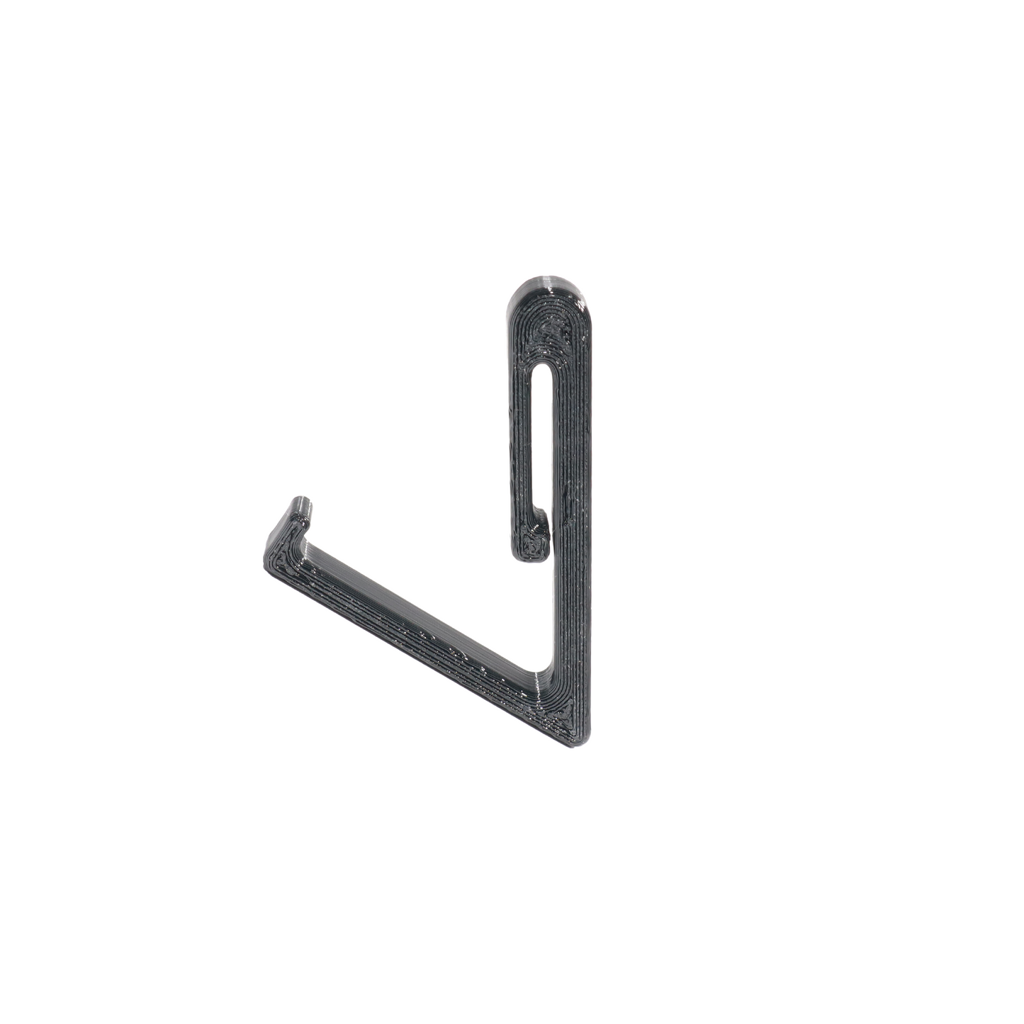 3D Printed Gear Hanger On white Background