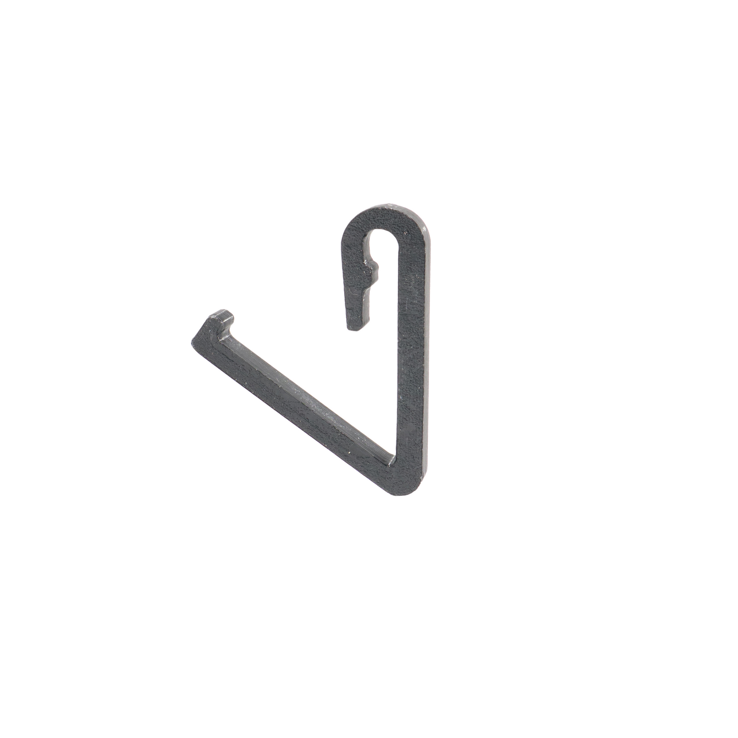 3D Printed Rope Gear Hanger On White Background