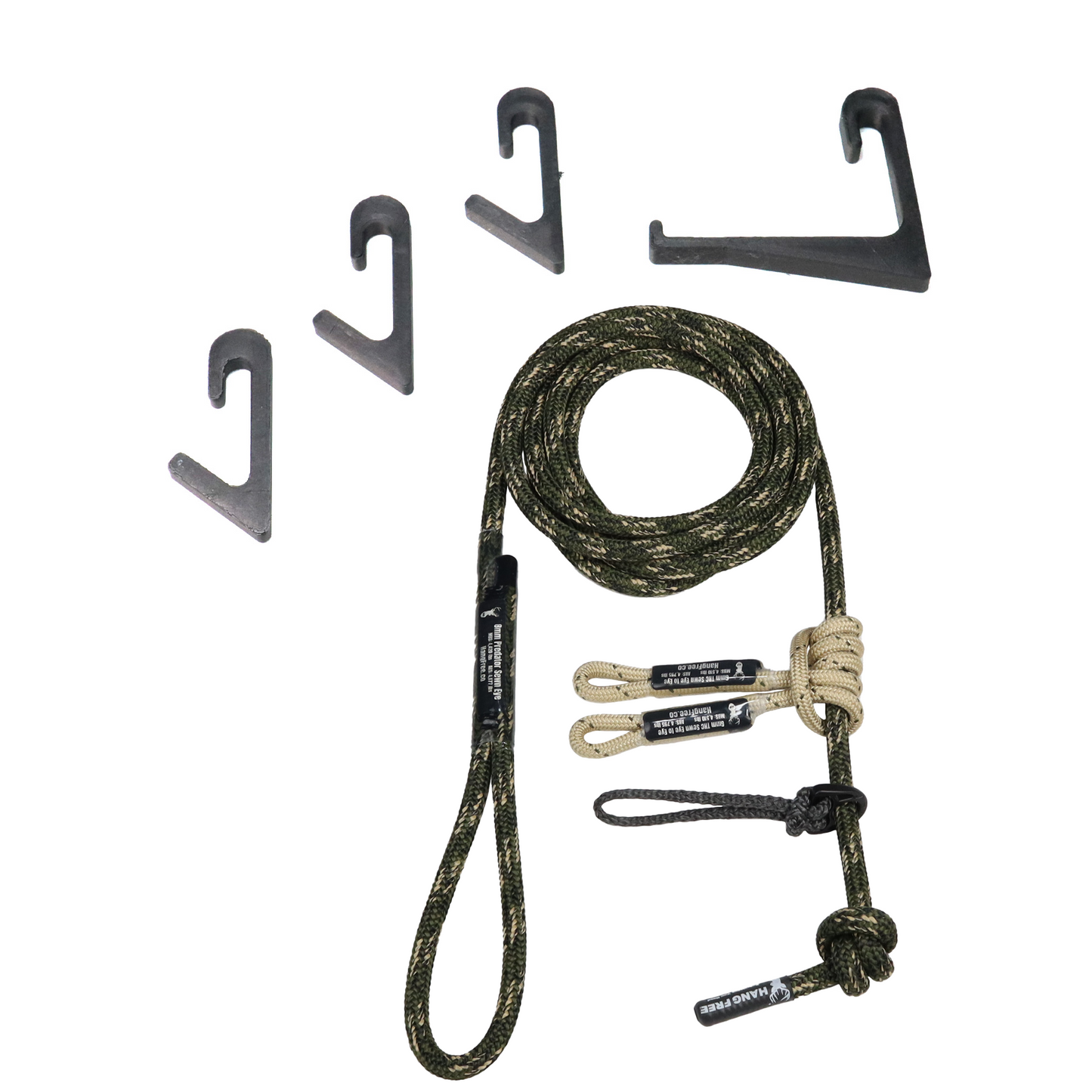 Rope Gear/Bow Hanger Kit & 8mm Predator Lineman's Belt