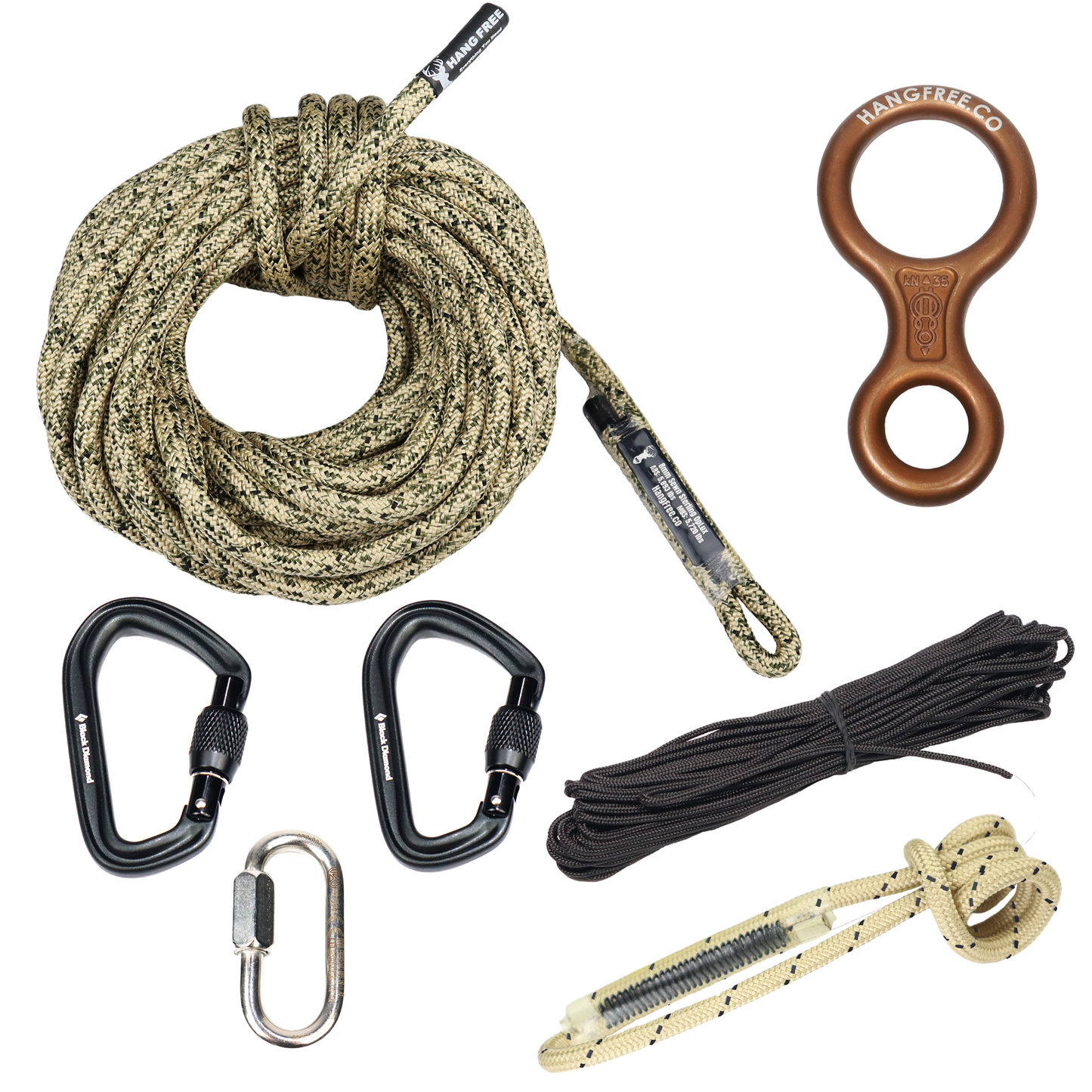 8mm OpLux Standard One Stick/Rappel Kit With All Pieces.