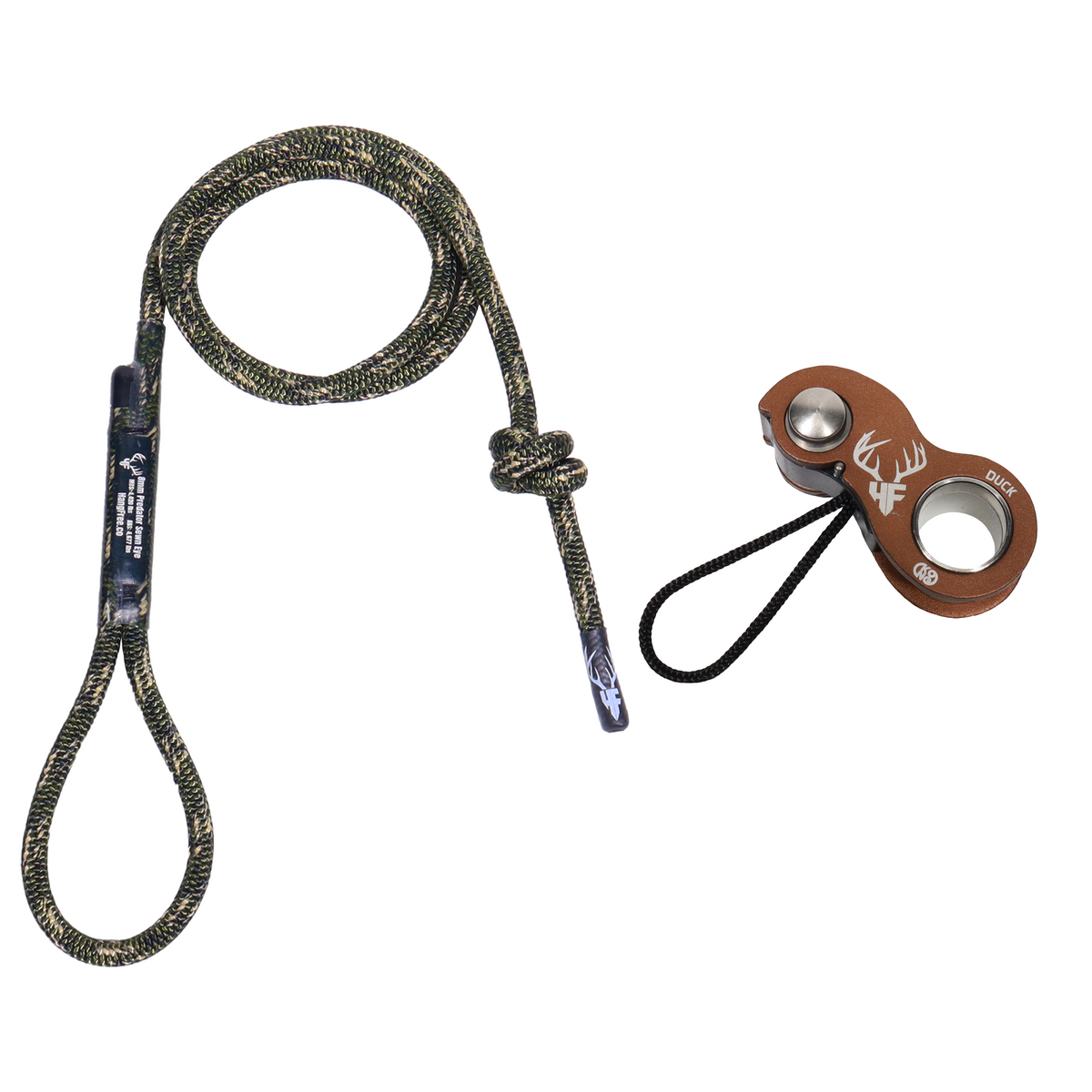 8mm Predator Deluxe Sewn Bridge With HF Brown Kong Duck.