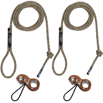 8mm Predator™ Deluxe Sewn Tether & Lineman's Package In Desert Camo With Two HF Brown Kong Ducks.