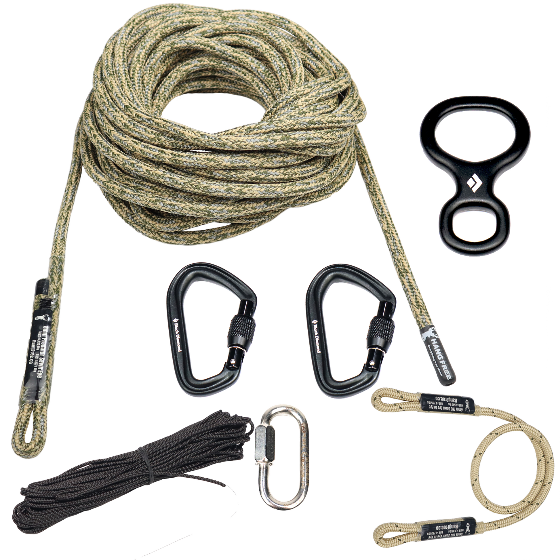 8mm Predator™ One Stick/Rappel Saddle Hunting Kits – Hang Free®