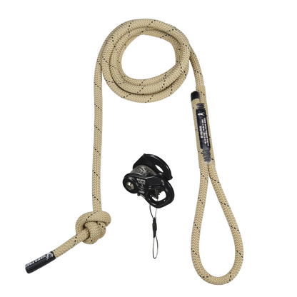 9.5mm Tac Res Deluxe Sewn Tether & Lineman's with Ropeman 2