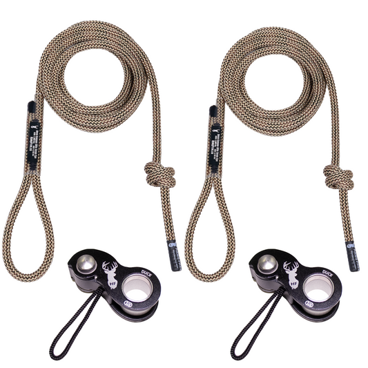 9mm Canyon Elite 'Ghost' Tree Tether & Lineman's Belt Package with Kong Ducks