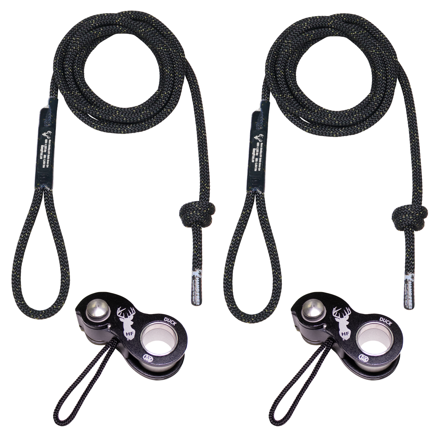 9mm HTP Deluxe Sewn Tree Tether & Lineman's Package with Kong Ducks