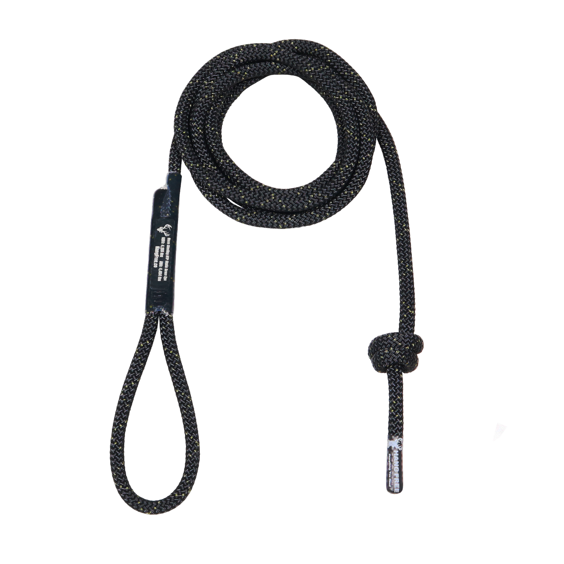 9mm HTP Sewn Tree Tether & Lineman's Belt with Sewn Eye and Stopper knot visible.