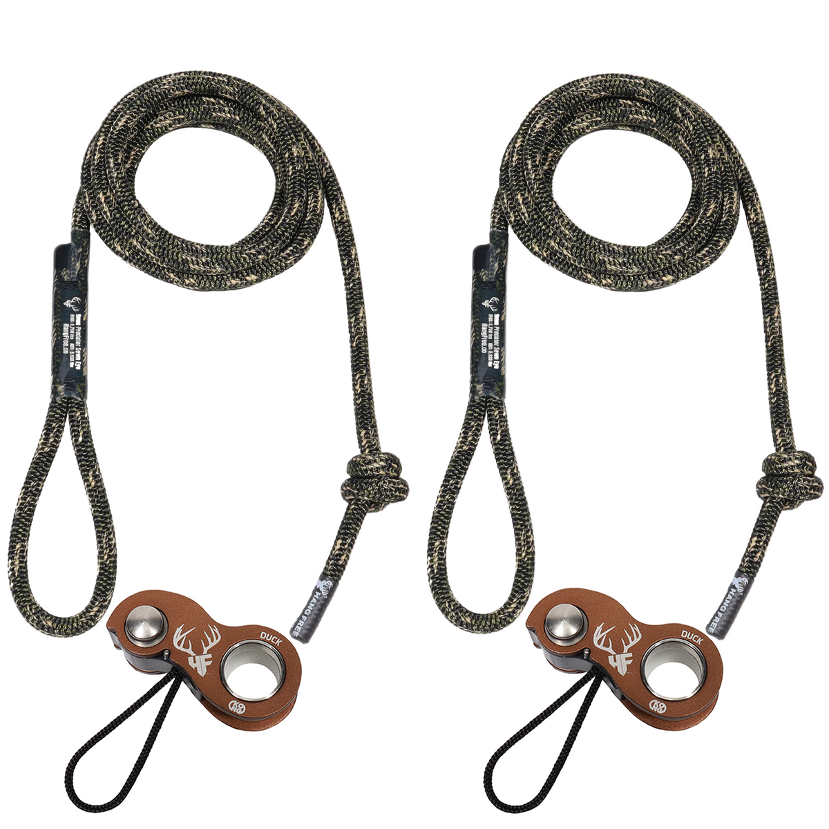 9mm Predator™ Deluxe Sewn Tether & Lineman's Package With Two HF Brown Kong Ducks 