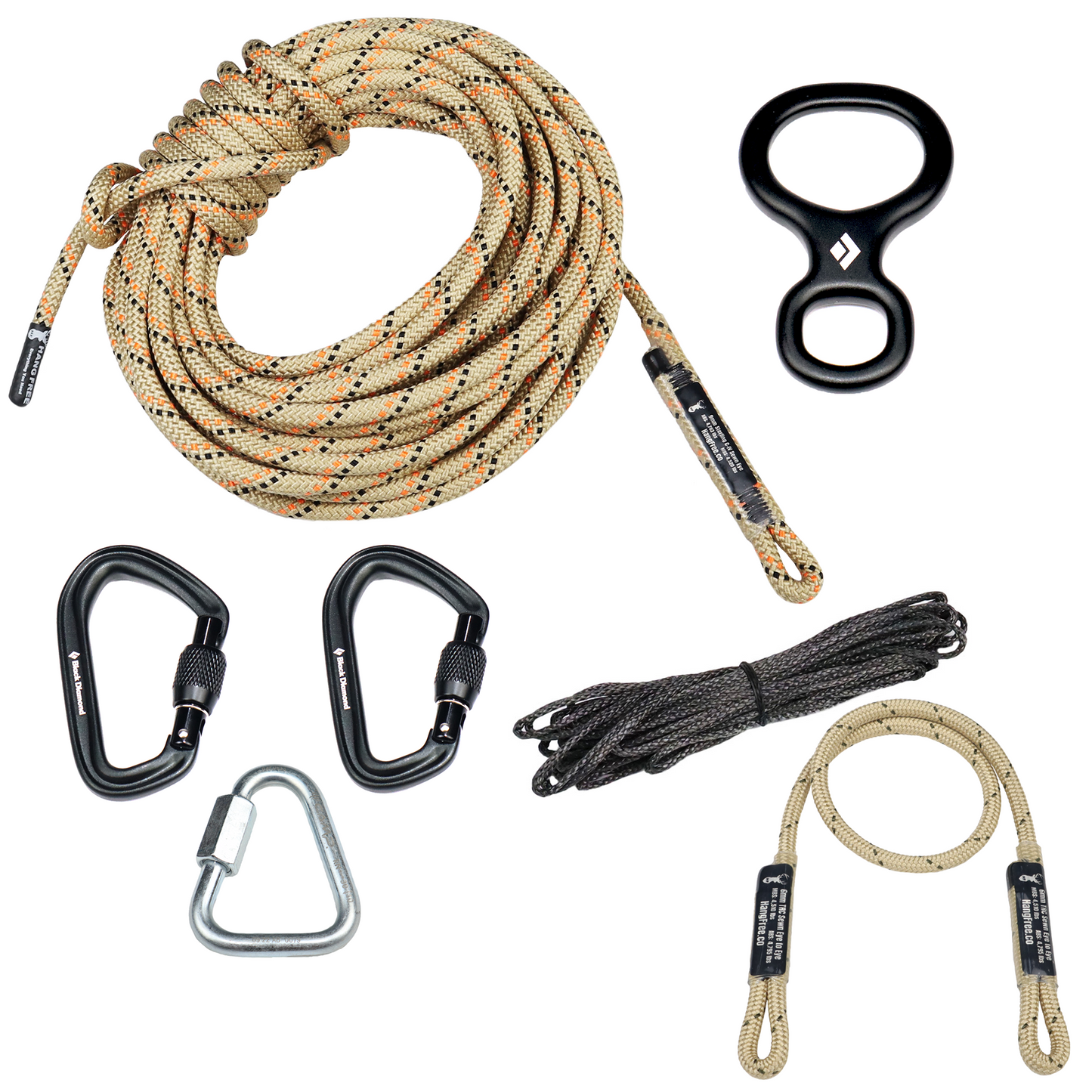 Orange 9mm C-IV One Stick/Rappel Kit 