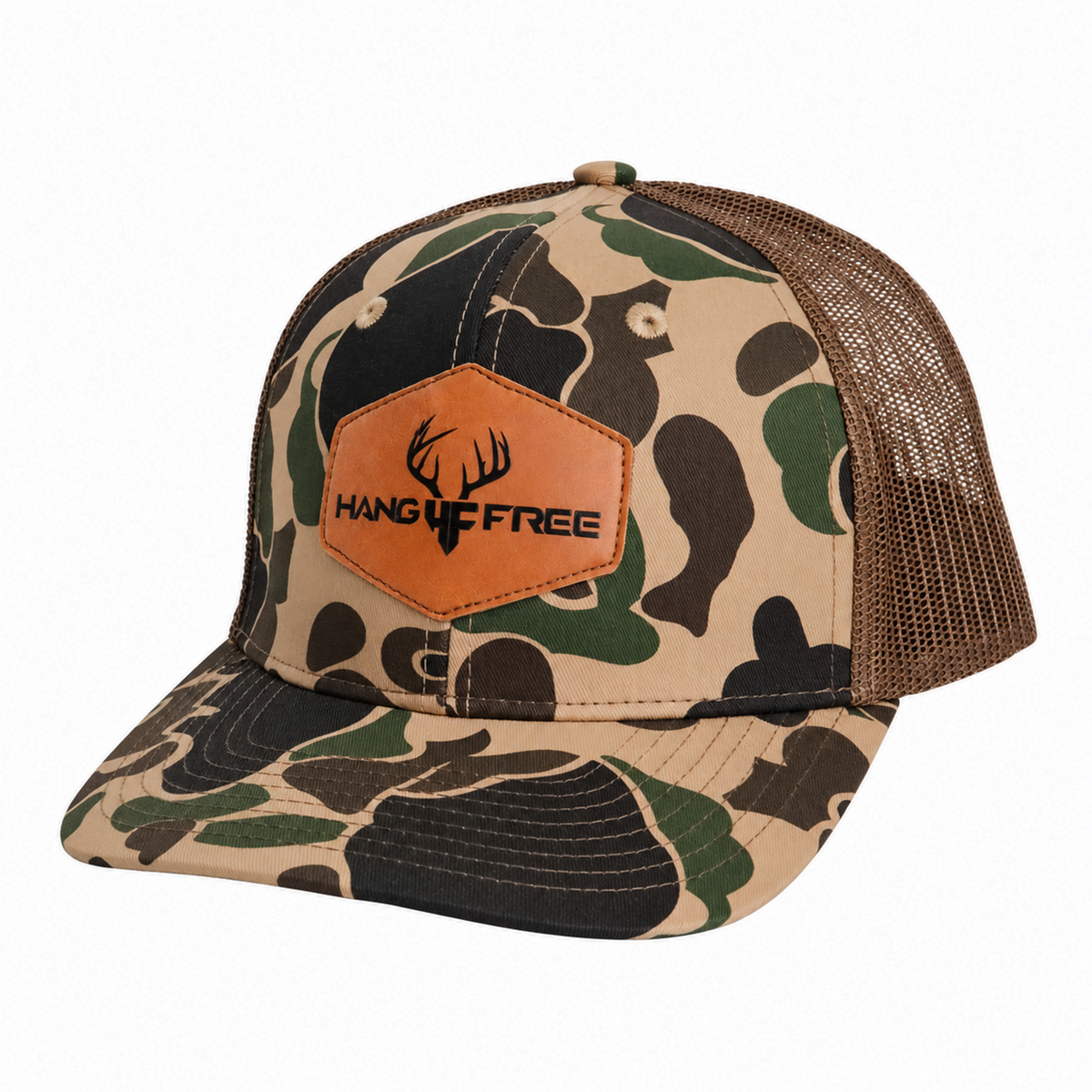 Hang Free® Old School Camo Snapback Hat