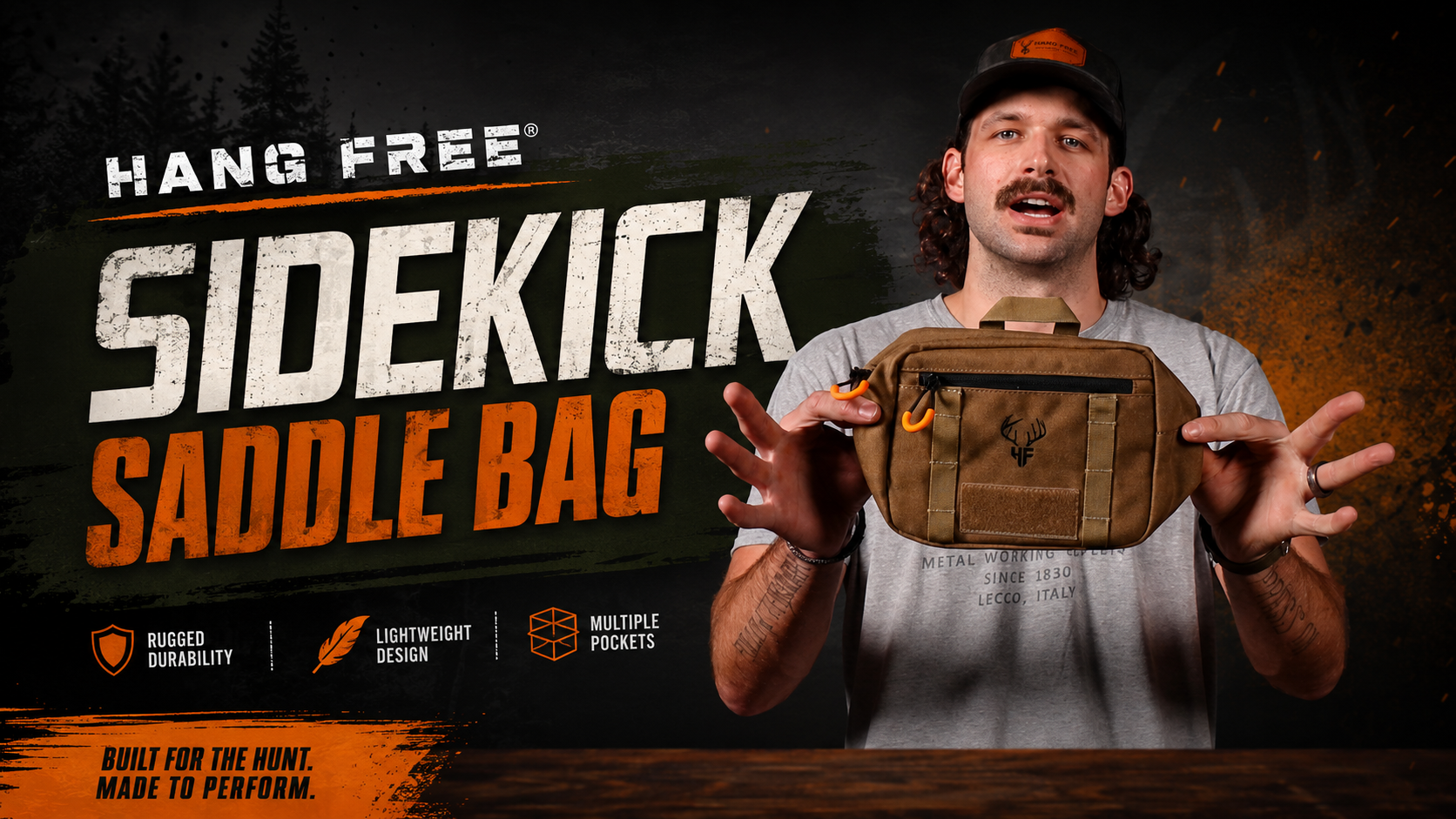 Load video: New 'SideKick' Saddle Hunting Bag Overview