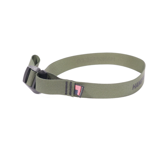 Climbing stick Compression Strap attached to loop