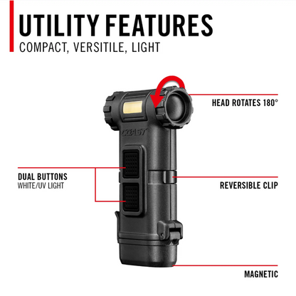 Coast HX4 120 Lumen Flashlight Features