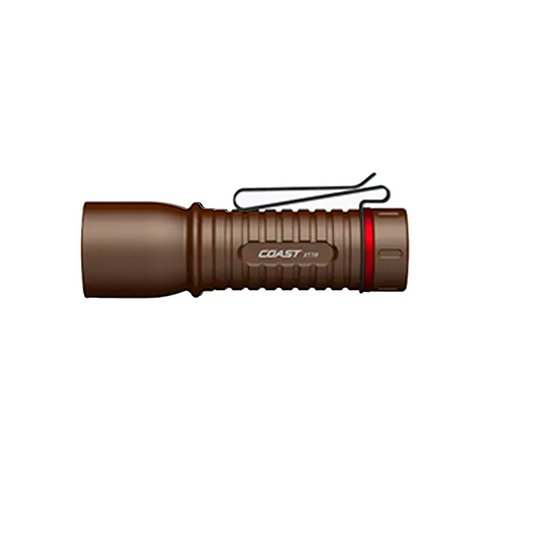 Coast XT7R 1500 Lumen Flashlight In desert Color