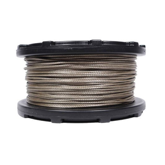 1/8 'Covert' Amsteel®-Blue Full Spool On White Background