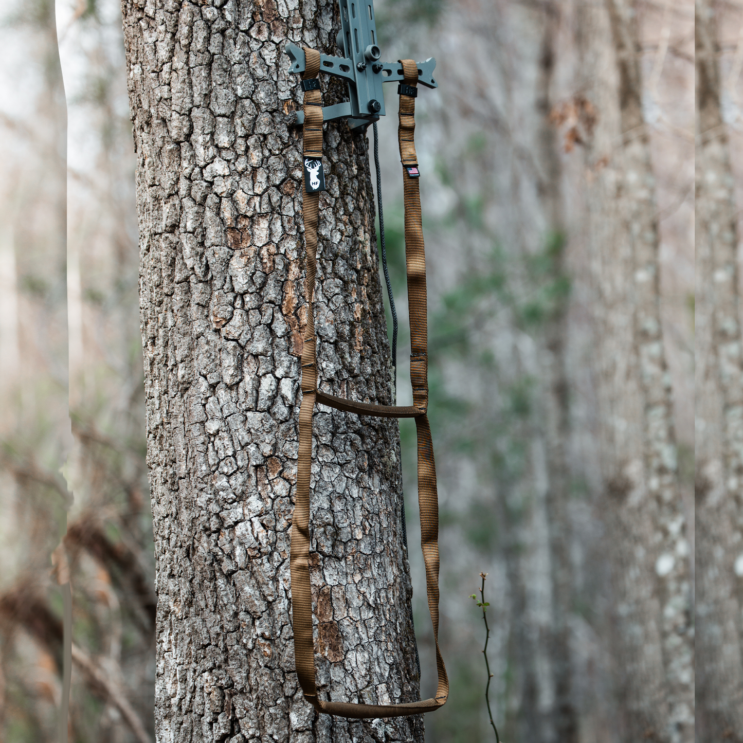 Double Step Sewn Climbing Stick Aider In Use