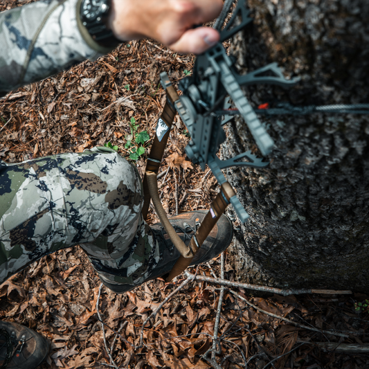 Double Step Sewn Climbing Stick Aider In Use
