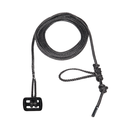 1/8 Full Bury Ring Of Steps Ultimate Stick Attachment with Black Prusik and Tri-Glide Buckle.