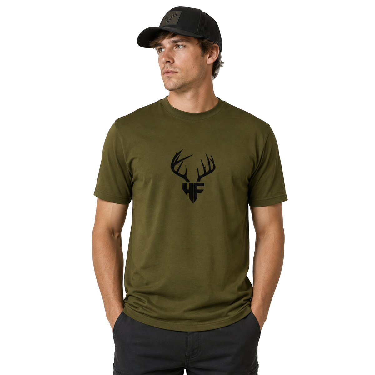 Hang Free® T-Shirt On Model