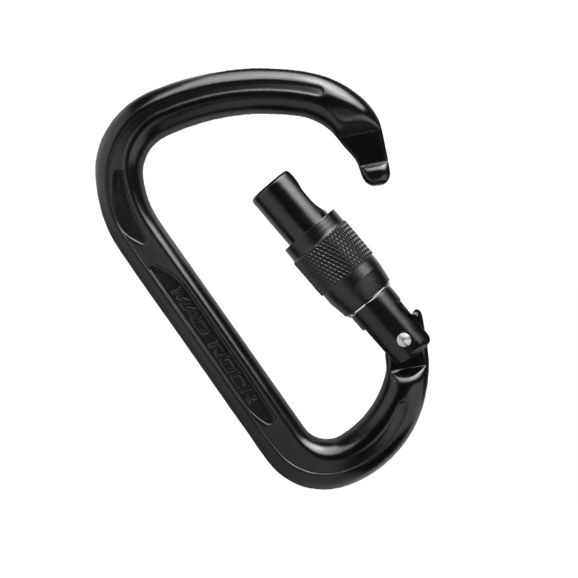 MadRock Hulk HMS Screwgate Carabiner Black