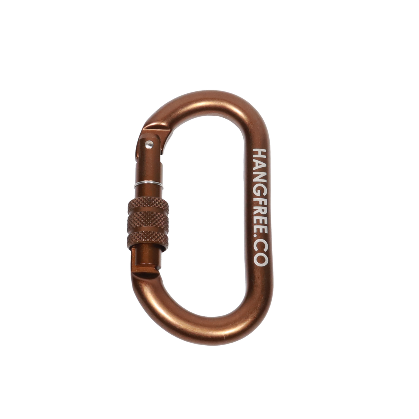 Kong Screw Carabiner in HF Brown