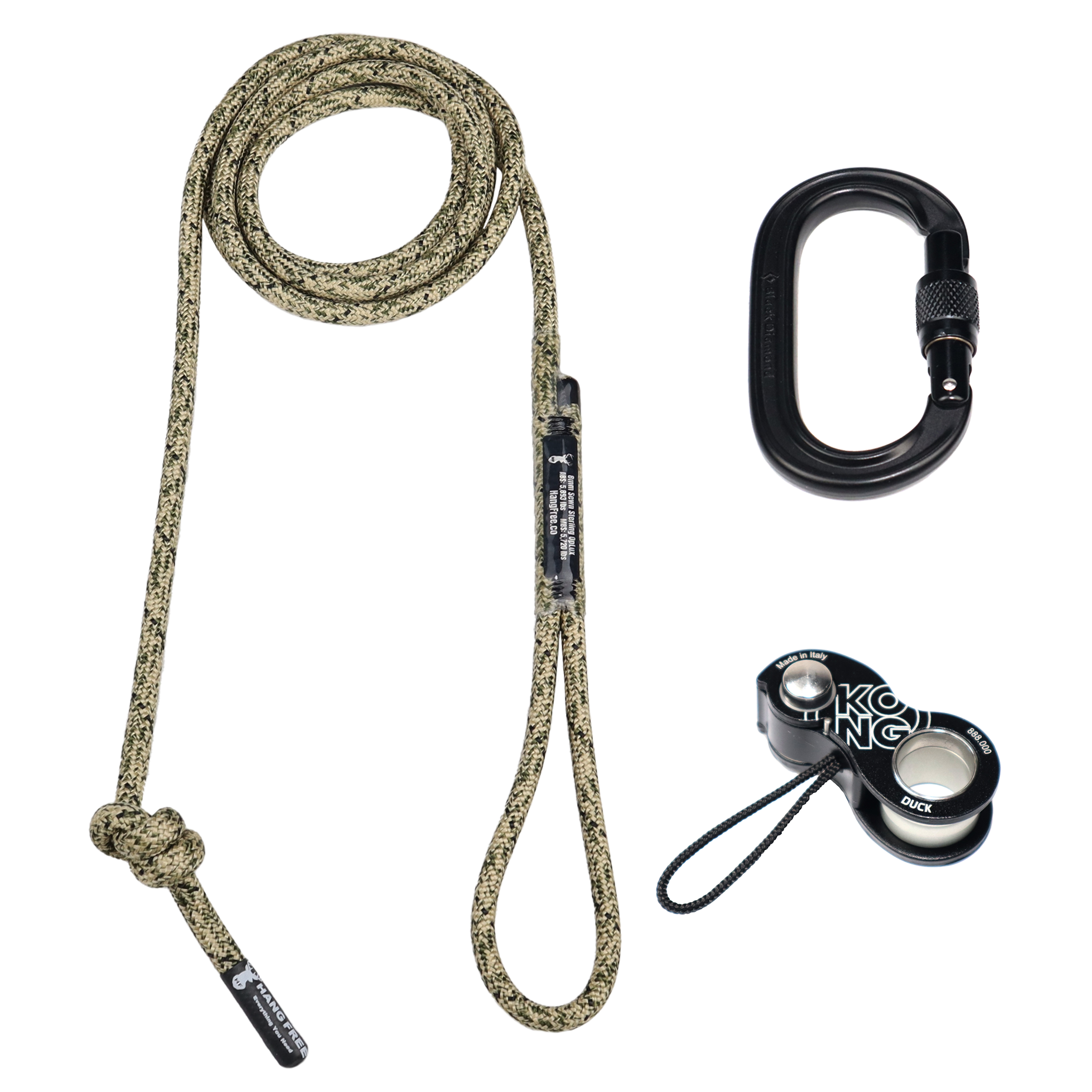 8mm OpLux Deluxe Sewn Tree Tether & Lineman's Belts – Hang Free®