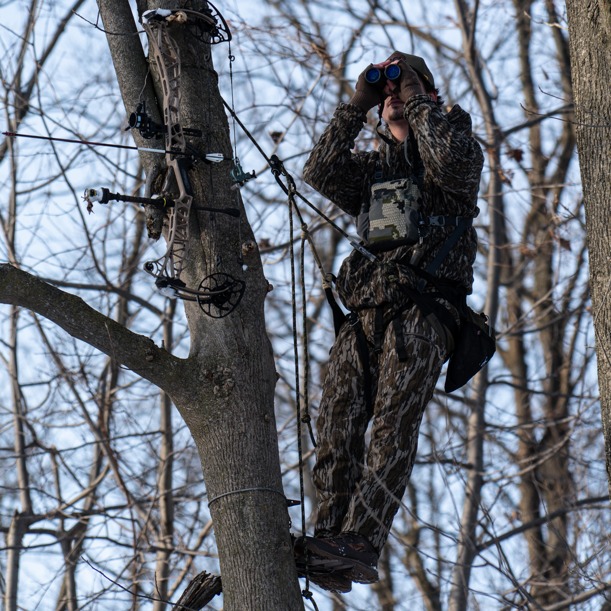 8mm Predator™ Deluxe Sewn Tree Tether & Lineman's Belt – Hang Free®