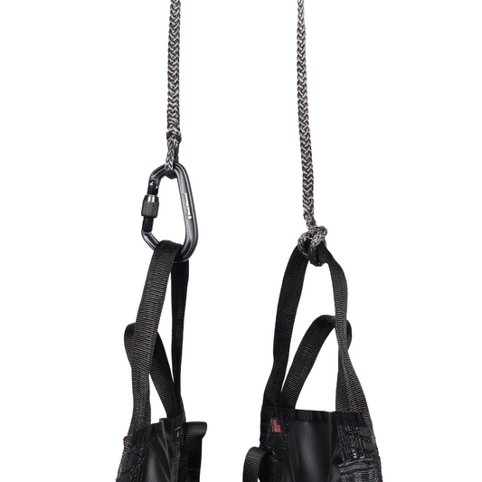 1/4 Quick Draw Backup Rappel Bridge on Saddle Loops.