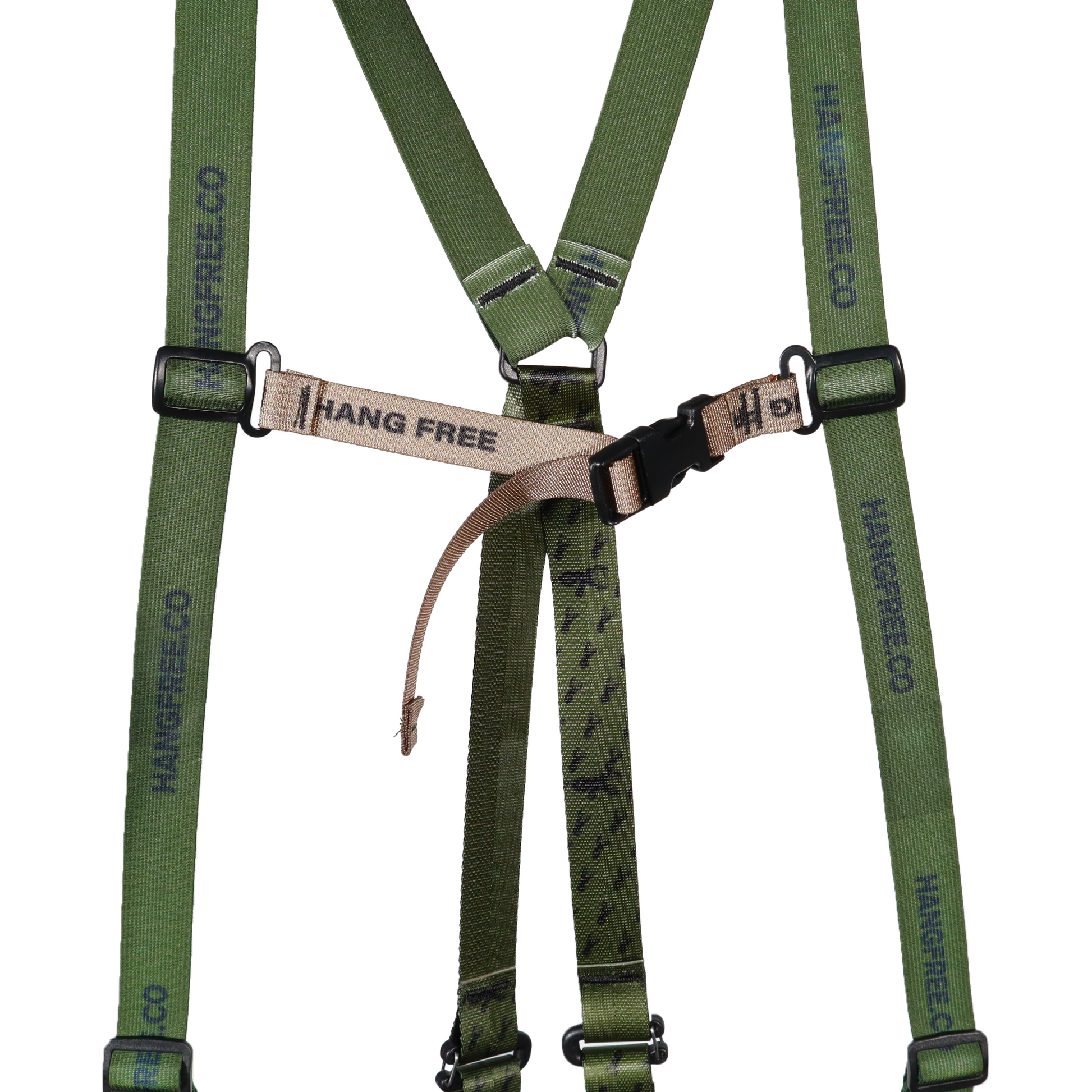 Hang Free® Saddle Suspenders Chest strap close up