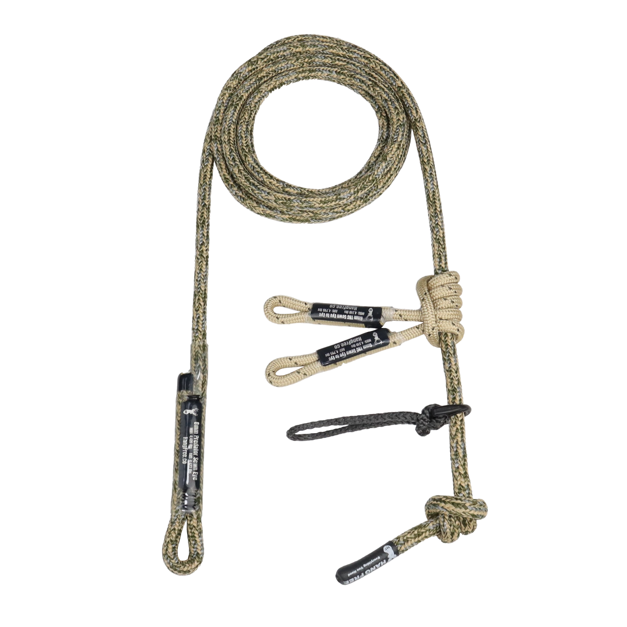 8mm Predator™ Sewn Tree Tether & Lineman's Belts – Hang Free®