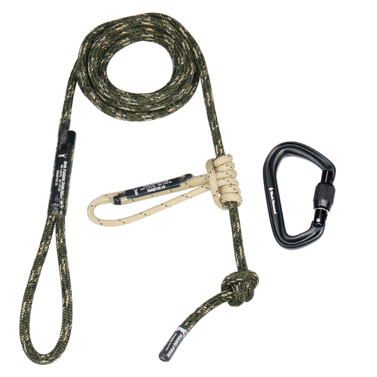 Sewn Predator Tether in Predator Camo With Carabiner