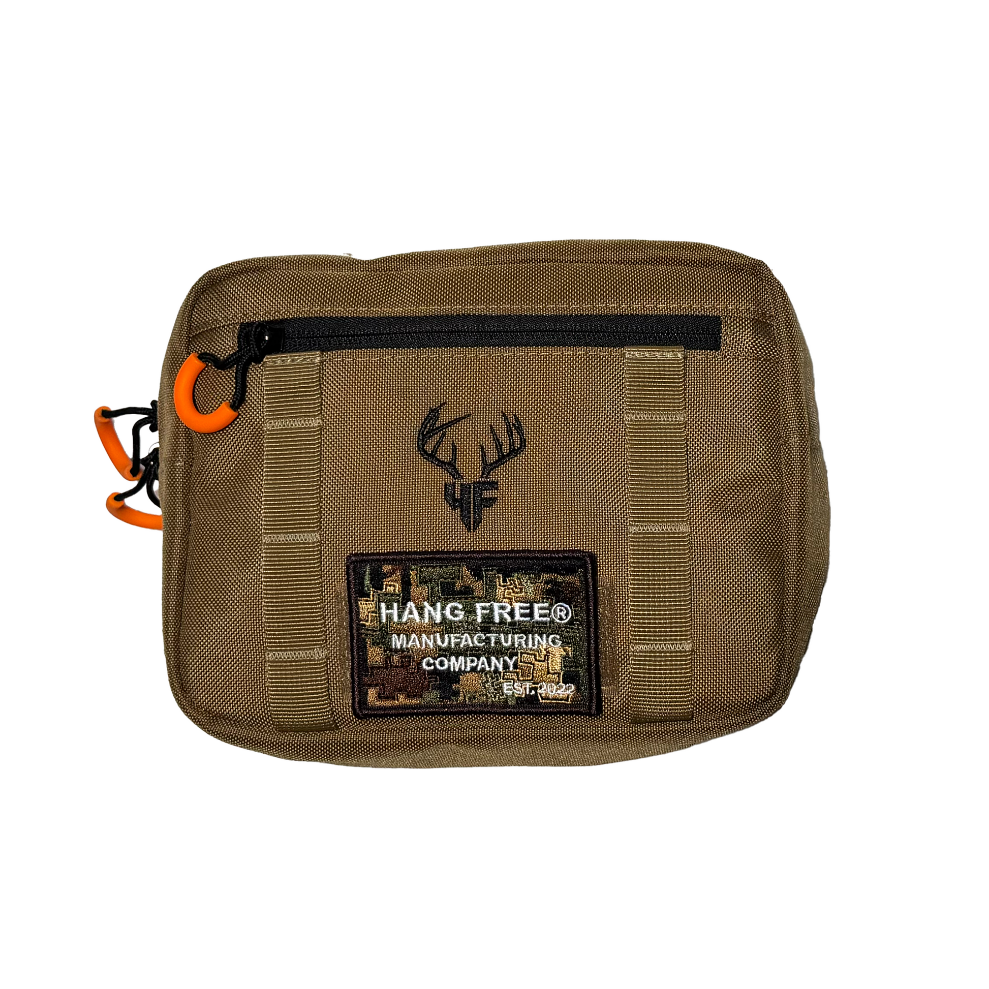 'SideKick' Saddle Bag With Hang Free Camo Patch Attached.