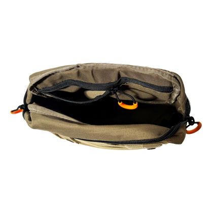Inside Zipper View of the SideKick Saddle Hunting Bag