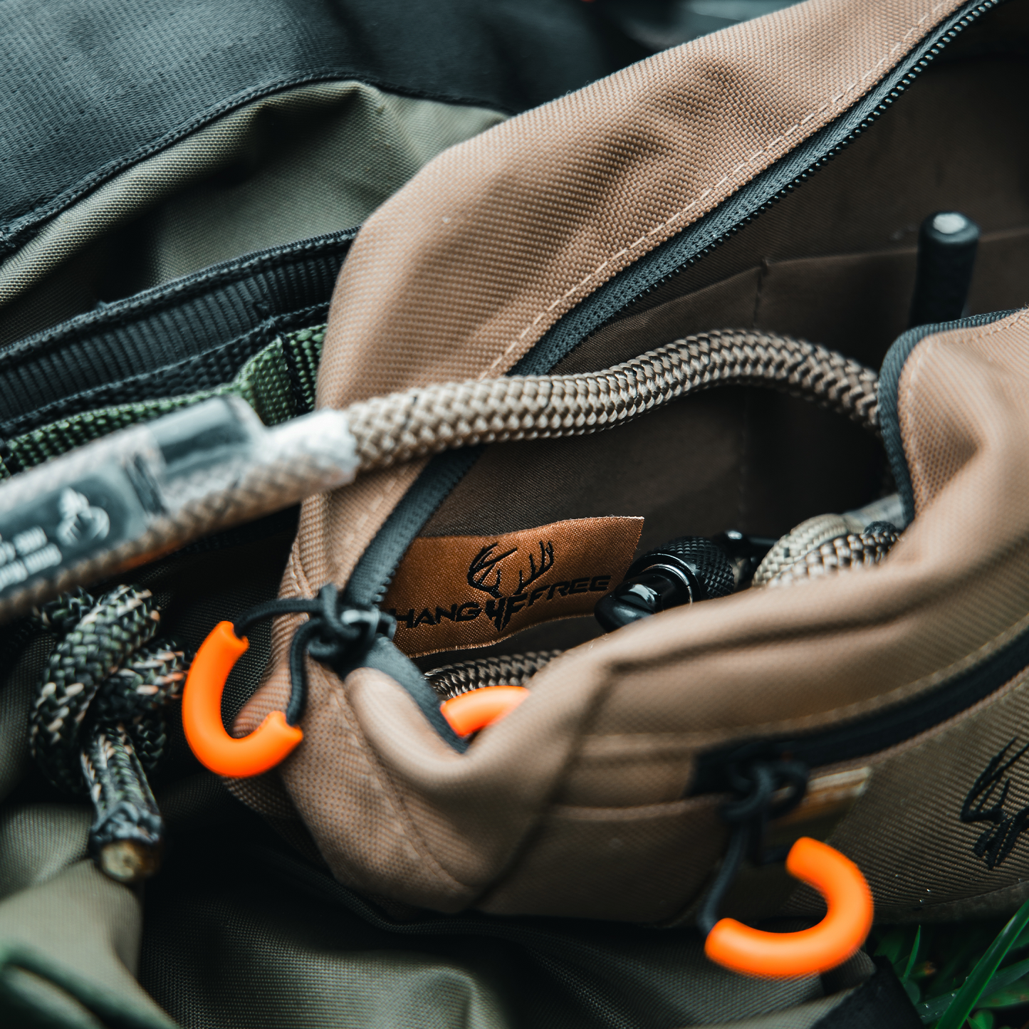 'SideKick' Saddle Bag In Use inside of bag