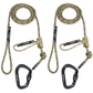 8mm OpLux Standard Tether & Lineman's Package with Carabiners