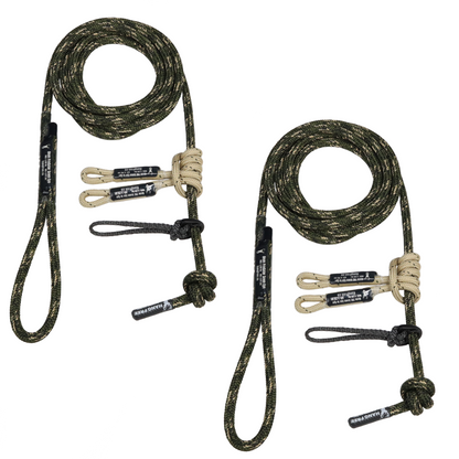 8mm Predator Rope Tether & Lineman's Package in Predator Camo