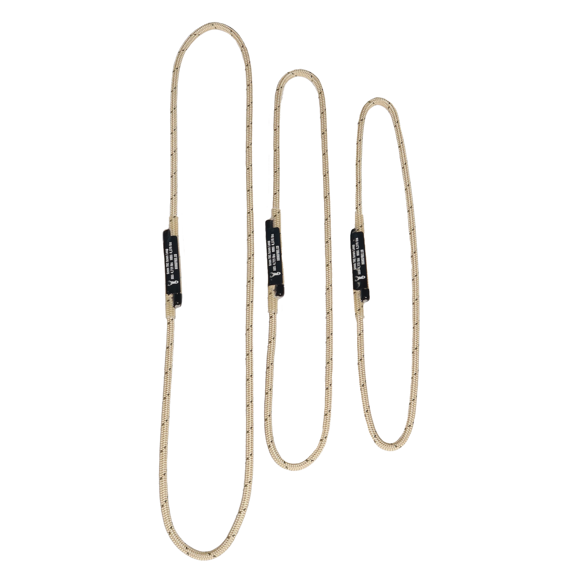 6mm TRC Sewn Loops in 12" 14" and 19" 