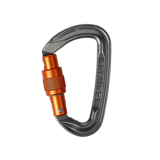 Trango Superfly Evo Carabiner with gate closed. 